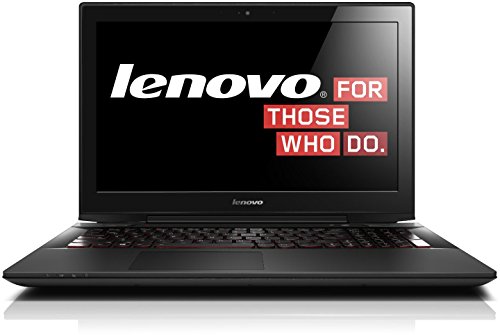 Lenovo Y50-70 39,6 cm (15,6 Zoll UHD IPS) Laptop (Intel Core i7-4710HQ, 3,5 GHz, 12GB RAM, Hybrid SSHD 1TB (8GB), NVIDIA GeForce GTX 860M/4GB, kein Betriebssystem) schwarz