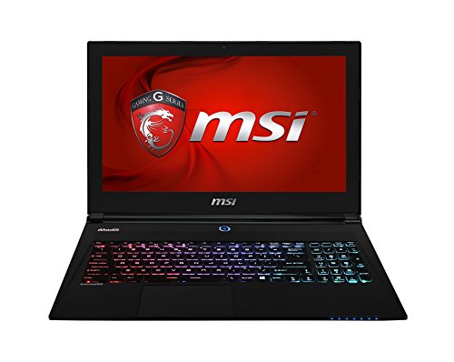 MSI GS60-2QEUi716SR21 39,6 cm (15,6 Zoll) Laptop (Intel Core i7-4720HQ, 2,6GHz, 16GB RAM, 1TB HDD, NVIDIA GTX 970M, Win 8.1) anthrazit/schwarz