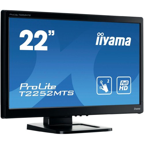Iiyama T2252MTS-B3 54,6 cm (21,5 Zoll) LED-Monitor (VGA, 1920 x 1080 Pixel, 2ms Reaktionszeit) schwarz