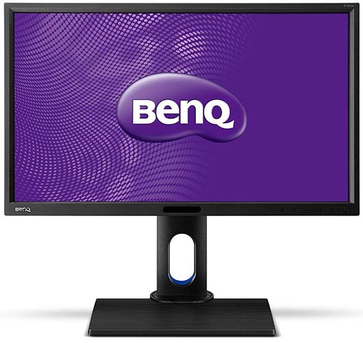 BenQ BL2420U 60,96 cm (24 Zoll) 4K UHD Monitor (4K UHD, VGA, DVI, HDMI, USB, 5ms Reaktionszeit, Höhenverstellbar 140mm, Pivot, Lautsprecher) schwarz