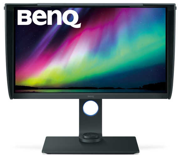 BenQ SW271 68,58 cm (27 Zoll) Monitor (LED, 4K UHD, 3840 x 2160 Pixel, 99% Adobe RGB, 93% DCI-P3, 14 bit 3D LUT, HDR10) schwarz