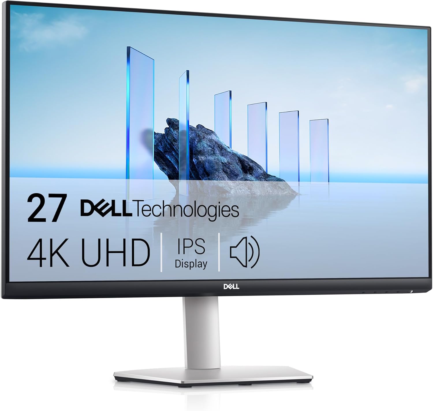 Dell S2721QSA 27 Zoll 4K UHD Monitor (3840 x 2160, IPS, 60 Hz)