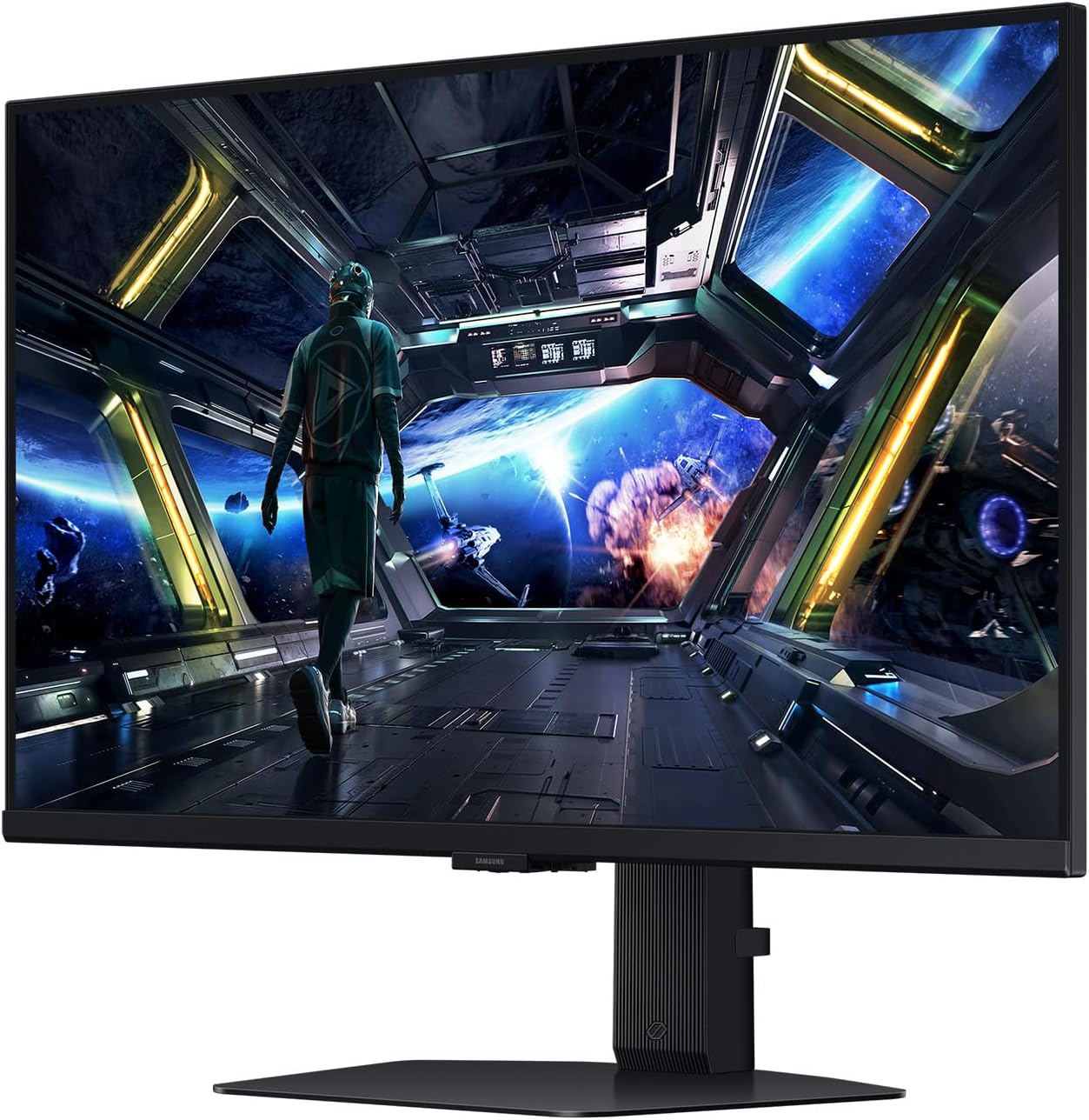 Samsung Odyssey G70D 27 Zoll 4K Gaming Monitor (UHD, 3840 x 2160, HDR10+, 144 Hz)